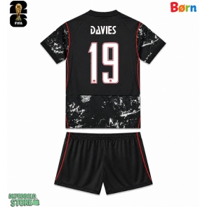 Canada Alphonso Davies #19 Replika Babytøj Udebanesæt Børn VM 2026 Kortærmet (+ Korte bukser)